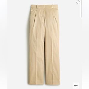 J. Crew Straight Leg Essential Pant in Lightweight Chino Khaki Tan Size 0 BQ731